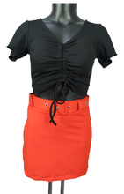 Cargar imagen en el visor de la galería, Falda Pantalón Cinturón