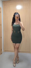 Cargar imagen en el visor de la galería, Vestido Cinturon elastico
