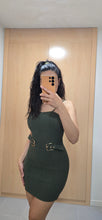 Cargar imagen en el visor de la galería, Vestido Cinturon elastico