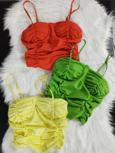 Cargar imagen en el visor de la galería, Top Corse Fruncido