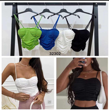 Cargar imagen en el visor de la galería, Top Corse Fruncido