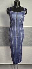 Cargar imagen en el visor de la galería, Vestido Lycra Efecto Vaquero
