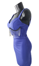 Cargar imagen en el visor de la galería, Vestido Flecos Brillo
