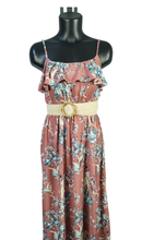 Cargar imagen en el visor de la galería, Vestido Estampado Botanico Tirantes
