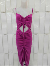 Cargar imagen en el visor de la galería, Vestido Midi Fruncido
