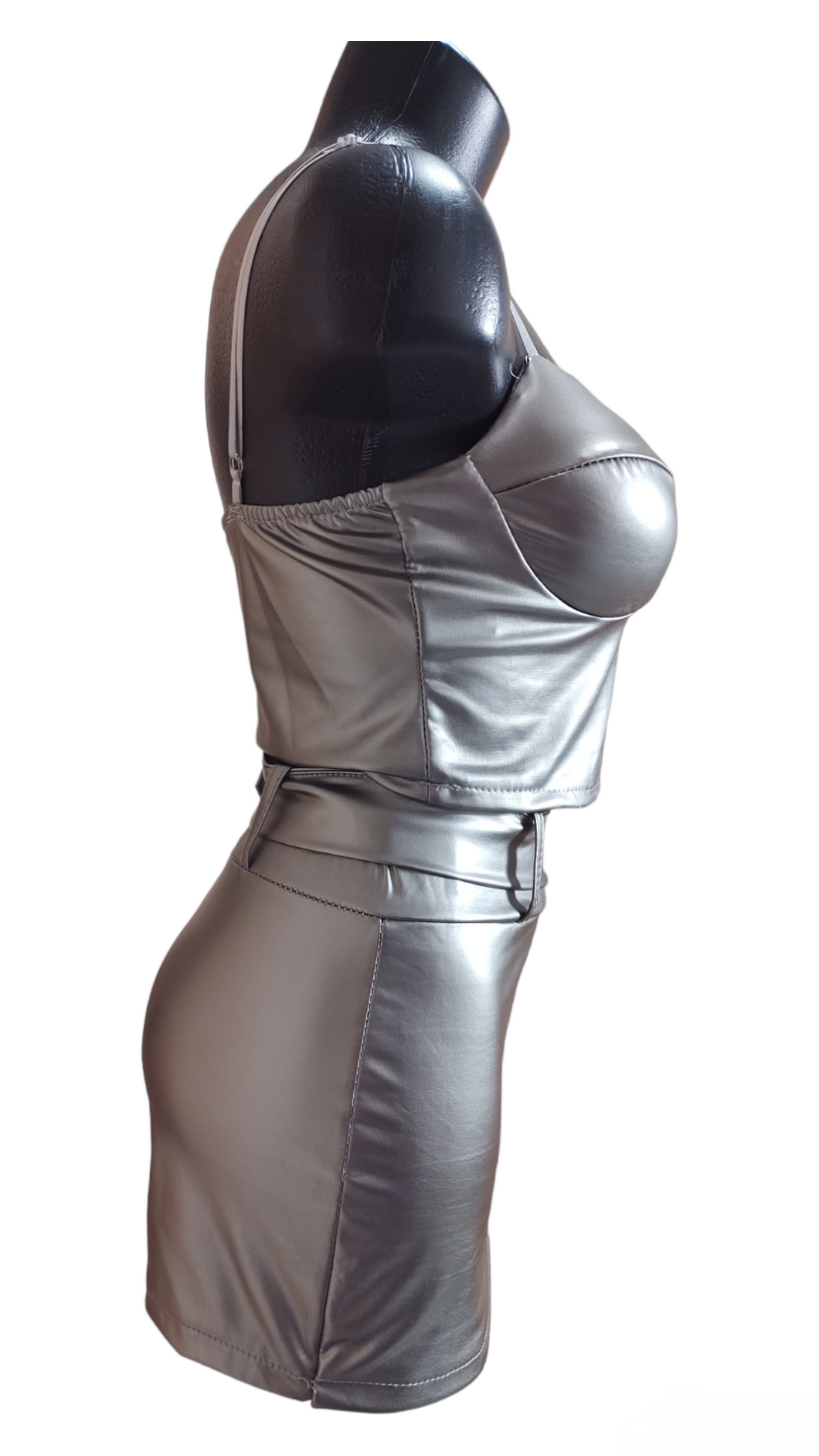 Falda pantalón Plata