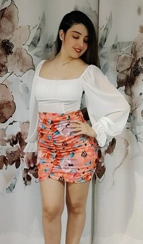 Falda Flores Alegria