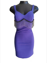 Cargar imagen en el visor de la galería, Vestido Flecos Brillo
