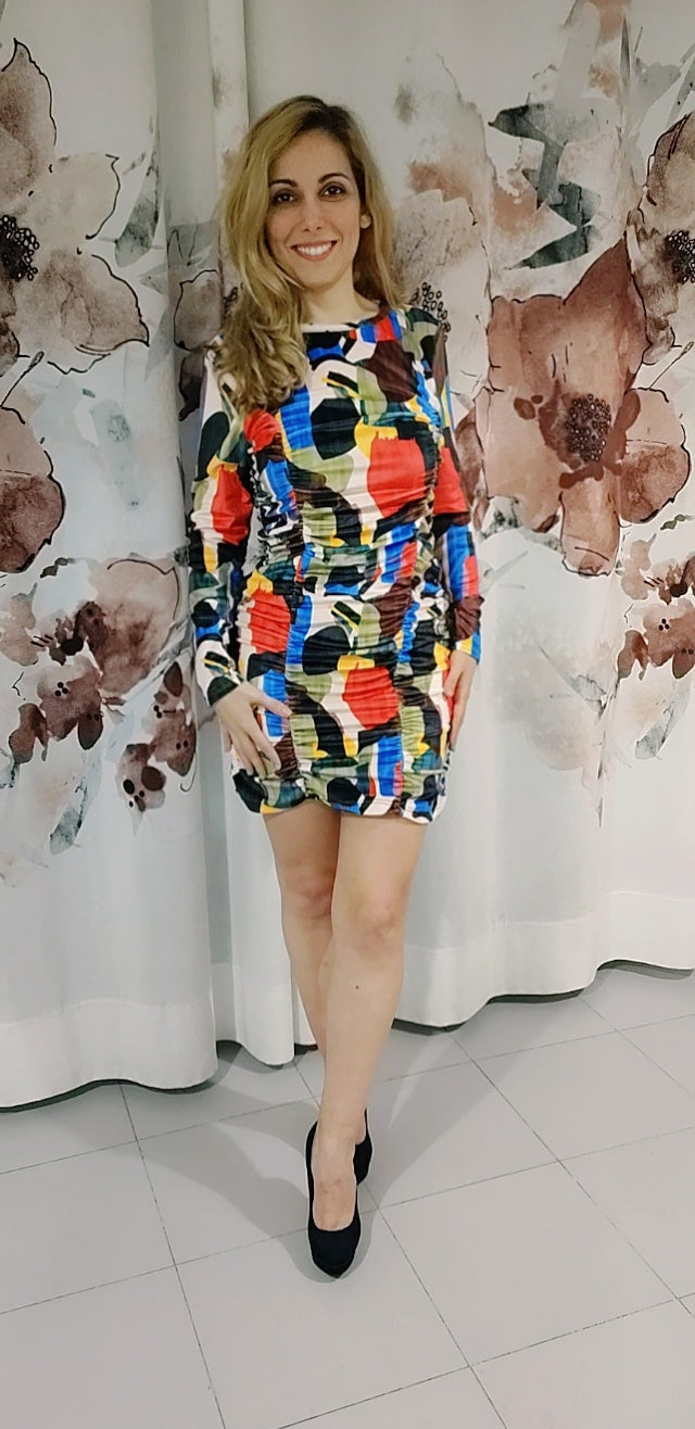 Vestido Violeta Terciopelo