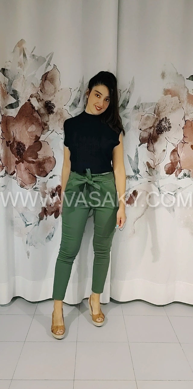 Pantalon Lazo Elastico