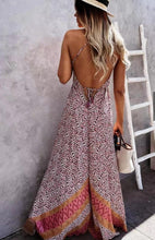 Cargar imagen en el visor de la galería, Vestido Print Espalda Descubierta
