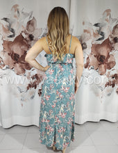 Cargar imagen en el visor de la galería, Vestido Estampado Botanico Tirantes
